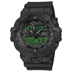 G-Shock GA700BEG-1A Bold Electric Green Ana-Digi Black Resin