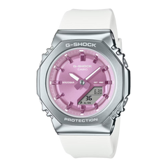 G-Shock GMS2110-7A6 Analog-Digital Octagon Metal Gleam Pink Ladies