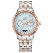 Citizen FD0006-56D Calendrier Mother of Pearl Two-Tone Rose Gold Eco-Drive