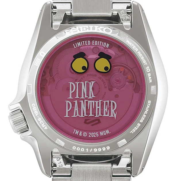 Seiko 5 Sports SRPM07 Pink Panther Limited Edition Automatic