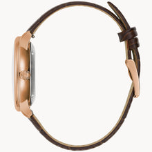 Bulova 97B325 Hudson Textured Dial Automatic Rose Gold Tone