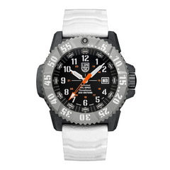 Luminox XL.3359.SET Mil-Spec Carbonox 46mm Titanium Bezel Quartz White Strap