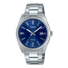 Casio Vintage MTP1302D-2AV Analog Blue Dial Stainless Steel Quartz