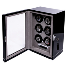 Rapport W556 Formula Six Watch Winder Black Finish