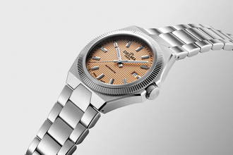 Delma 41701.740.6.181 Midland Automatic Salmon Pink Dial Stainless Steel