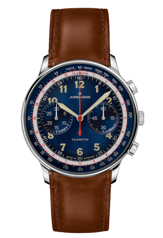 Junghans 27/3587.02 Telemeter Edition Blue Dial Limited Edition Chronograph