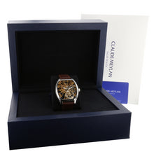 Claude Meylan 6047-R Tortue Mechanical Skeleton Rose Silver Movement