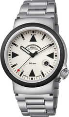 Muhle Glashutte M1-41-08-MB-II S.A.R. Rescue Timer Lumen Stainless Bracelet