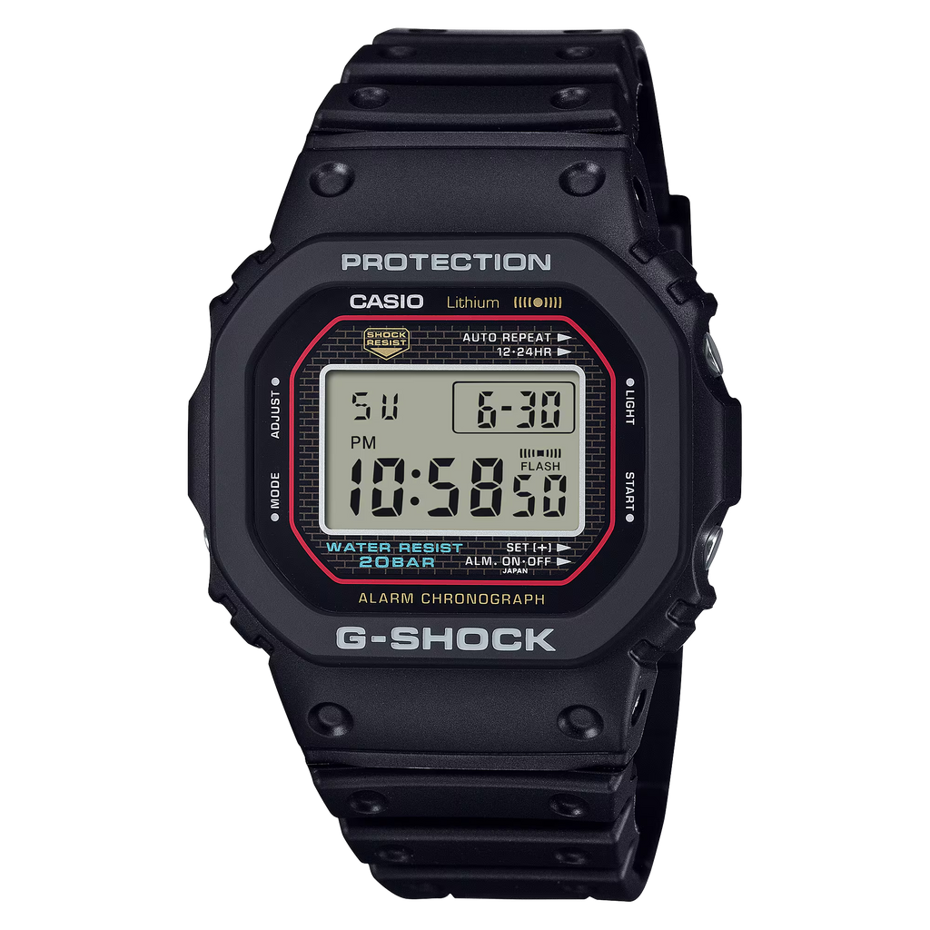 G-Shock DW5000R-1A 40th Anniversary 5000 Series Square Re-Creation