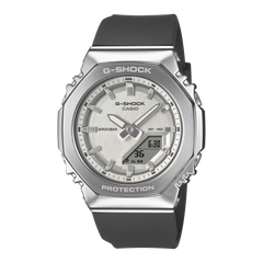 G-Shock GMS2110-1A7 Metal Octagonal Light Silver Dial Ana-Digi Ladies Watch