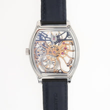 Claude Meylan 6047-B Tortue Skeleton Mechanical Black Rose