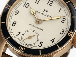 Hamilton H76709510 Khaki Aviation Pilot Pioneer Mechanical Bronze 43mm