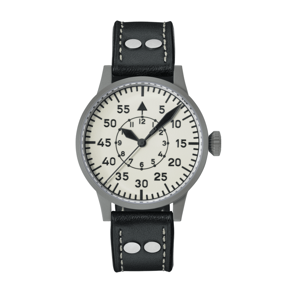 Laco 862177 Pilot Watch Original Graz 39 Handwinding Lume Dial