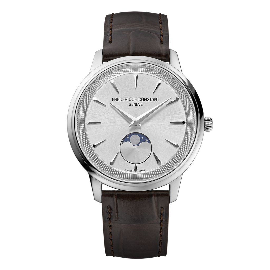 Frederique Constant FC-206S3S6 Classics Moneta Moonphase Silver Dial Quartz