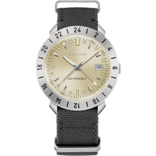 Accutron 26B204A Astronaut LTI Grade 5 Titanium Automatic GMT Champagne