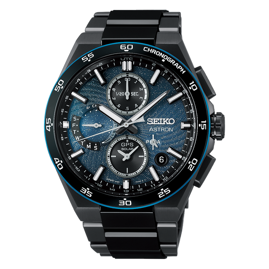 Seiko Astron SSH187 Mysterious Galaxy GPS Solar Limited Edition