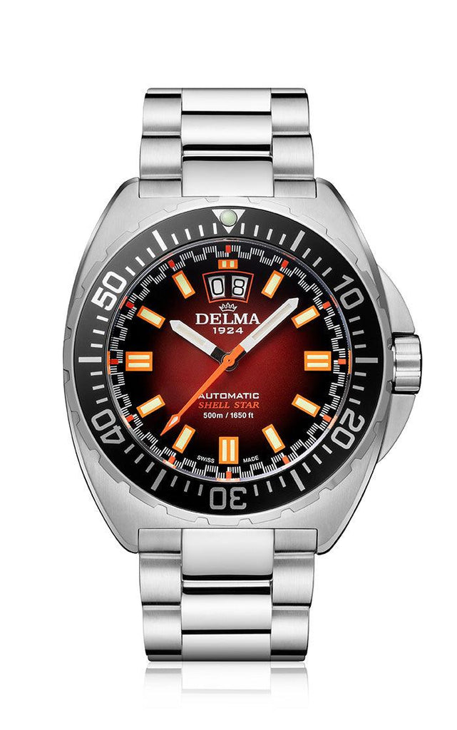 Delma 41703.736.6.091 Shell Star Big Date Red Fume Dial Limited Edition Automatic
