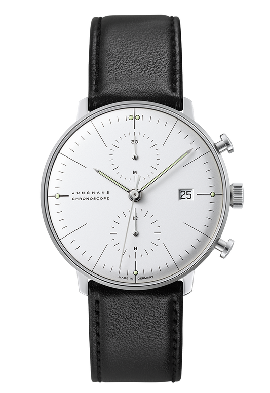 Junghans 27/4600.02 Max Bill Chronoscope White Dial Automatic