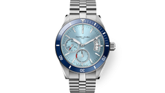 Favre Leuba 00.20310.109.04.200 Deep Raider Power Reserve Ice Blue Dial 40mm Automatic