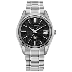Citizen AQ4100-57E The CITIZEN Super Titanium Black Dial Ultraprecise Caliber A060