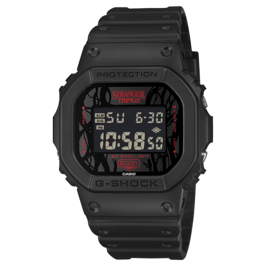 G-Shock DW5600STT-1 Stranger Things Collaboration Digital Square