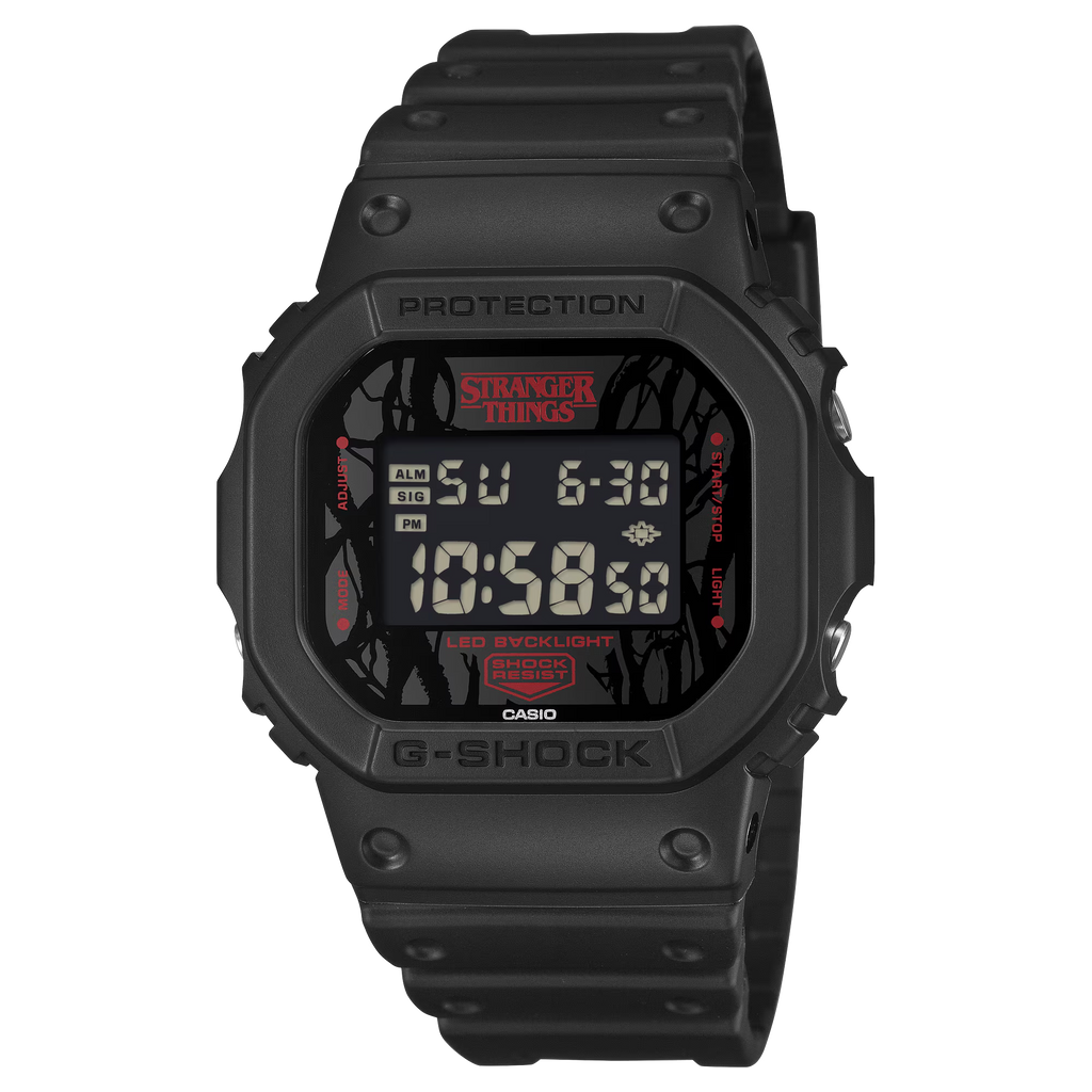 G-Shock DW5600STT-1 Stranger Things Collaboration Digital Square
