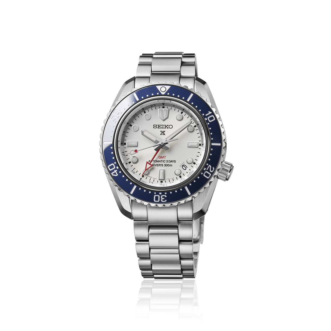 Seiko Prospex SPB519 1968 Heritage Diver Marine Sport GMT White Dial Automatic