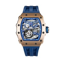 Tsar Bomba TB8208A-08 Elemental Automatic Rose Gold Blue Accents