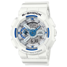 G-Shock GA110HDS-7A Summer Seas White and Blue Lume Dial Ana-Digi Resin