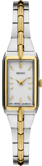 Seiko Essentials SWR044 Elegant White Dial Two Tone Ladies Quartz