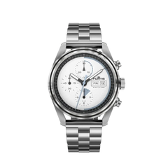Fortis F2340006 Stratoliner S-41 Re-Entry White Dust Block Bracelet Chronograph
