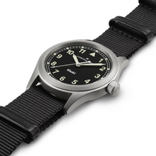 Hamilton H69401430 Khaki Field Quartz 38mm Black Dial Grey Nato