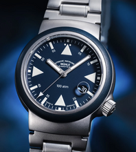 Muhle Glashutte M1-41-02-MB-II S.A.R. Rescue-Timer Nautical Blue Automatic Bracelet