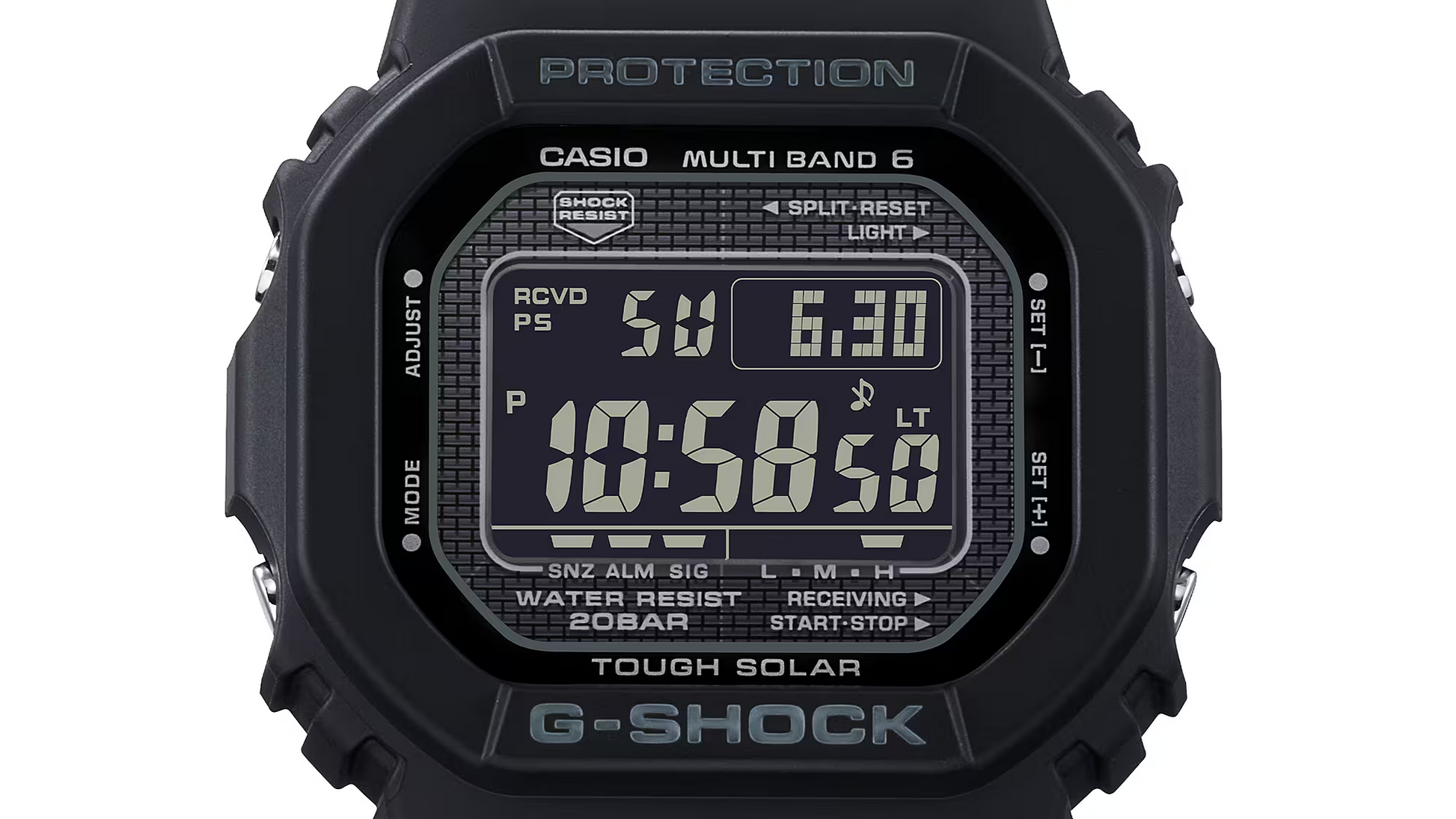 G-Shock GW5000HS-1 Tough Solar Multi-Band 6 Digital Black Square