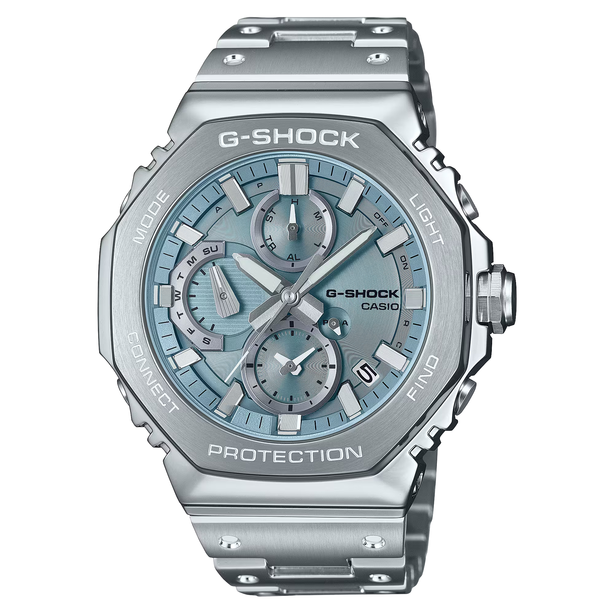 G-Shock GMCB2100AD2A Full Metal Analog Dual Chronograph Tiffany Blue