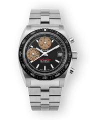 Nivada Grenchen 77002A45 Autochron White Incabloc Automatic Chronograph