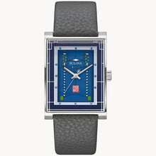 Bulova 96A287 Frank Lloyd Wright Robie House Blue Dial Quartz