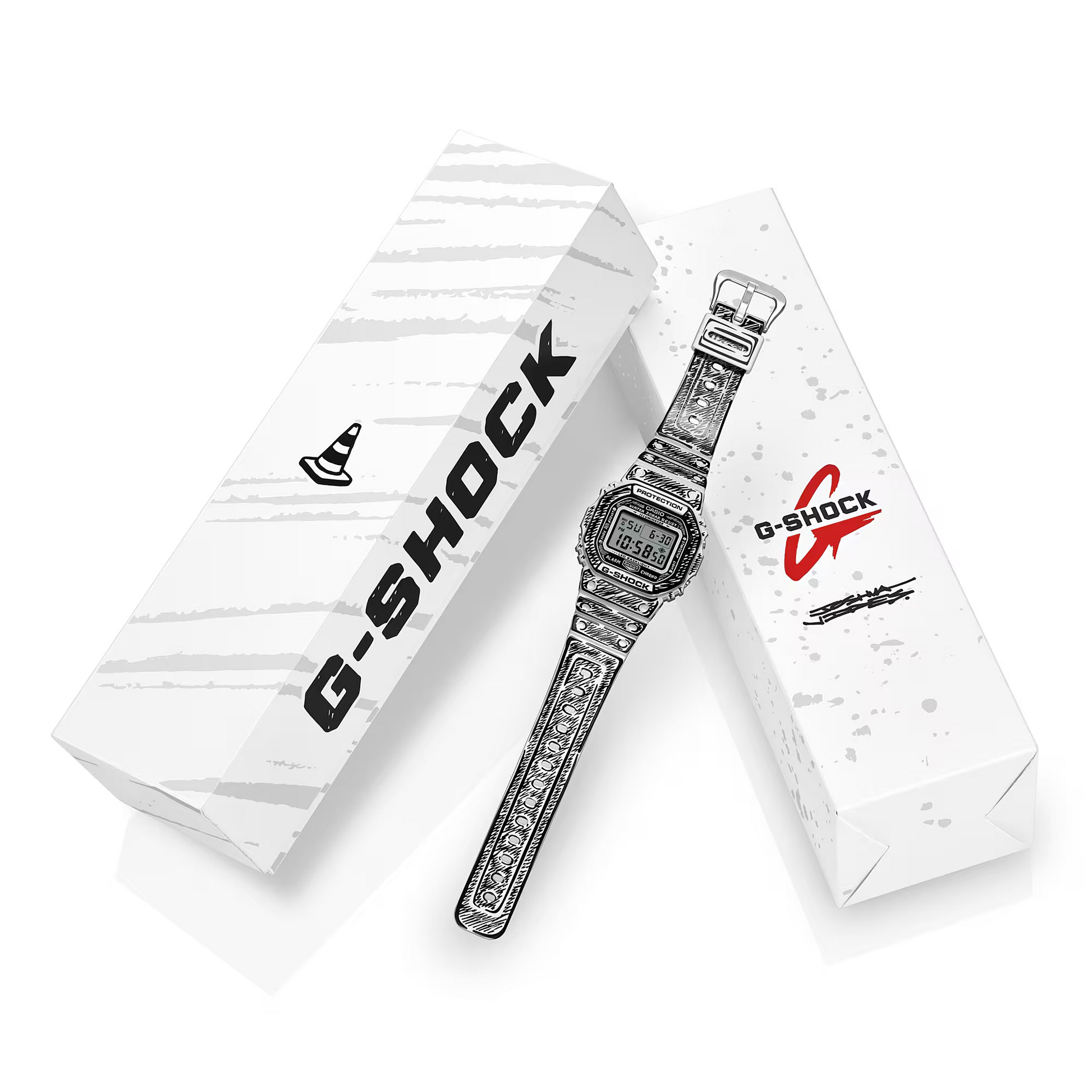 G-Shock DW5600JV-7 Joshua Vides Collaboration Digital Square Resin