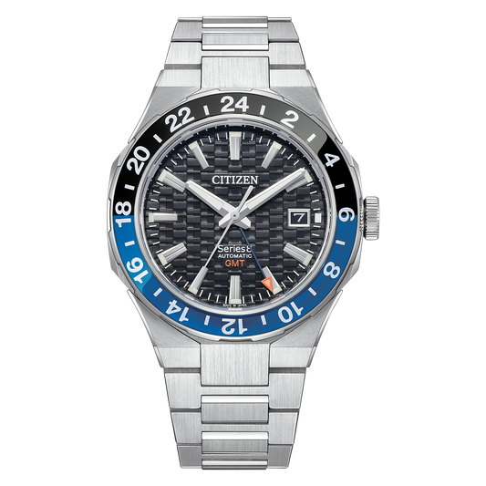 Citizen NB6031-56E Series8 880 GMT Black Textured Dial Automatic