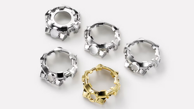 G-Shock GM700G-9A G-STEEL Solid Stainless Steel Gold Ana-Digi