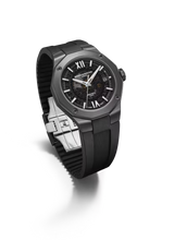 Baume et Mercier 10617 Riviera Smoked Sapphire Black DLC Automatic