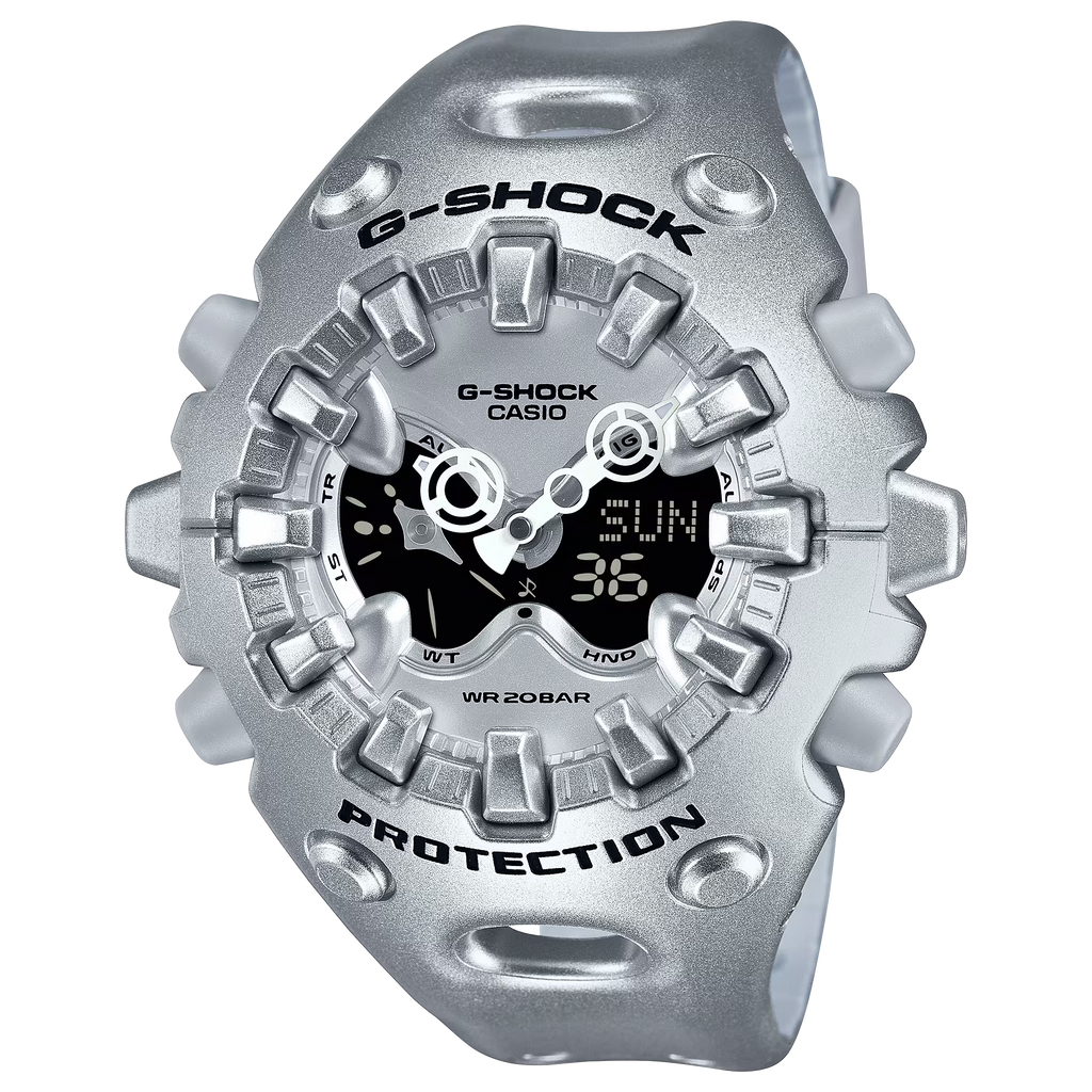 G-Shock GAV01A-8A Big Case Emphasize Toughness Silver Analog-Digital