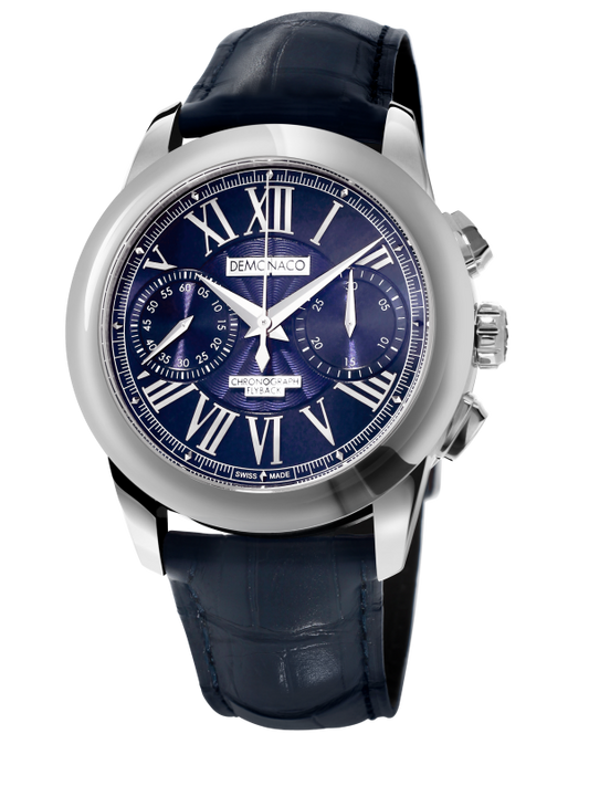 Ateliers DeMonaco DMC-CHR-BLS-S Admiral Chronographe Flyback Armure