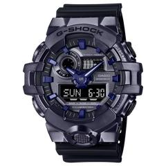 G-Shock GM700P-6A G-STEEL Solid Stainless Steel Purple Ana-Digi