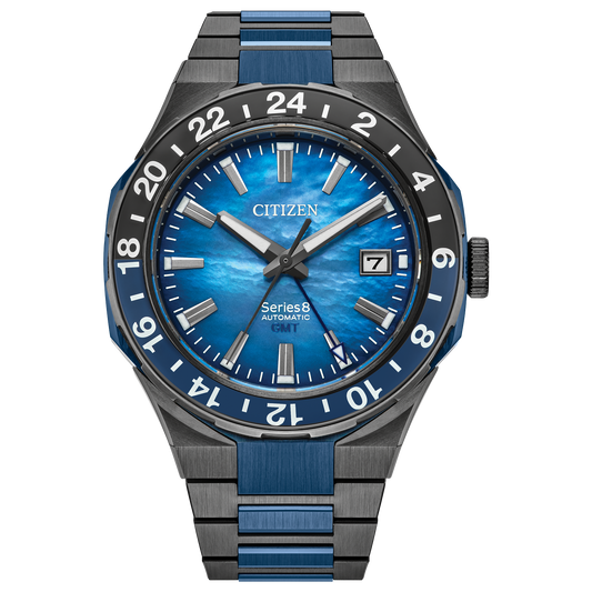 Citizen NB6036-52N Series8 880 GMT Blue Sea Dial Automatic