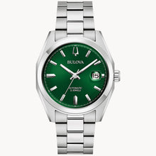 Bulova 96B429 Surveyor Green Dial 39mm Automatic Stainless Steel