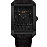 Baume et Mercier 10741 Hampton Polyptyque Edition Musee Soulages 10th Anniversary Limited Edition