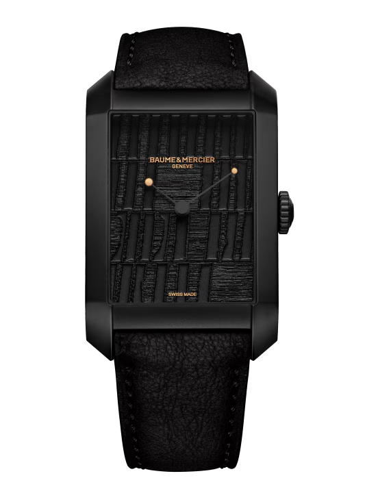 Baume et Mercier 10741 Hampton Polyptyque Edition Musee Soulages 10th Anniversary Limited Edition