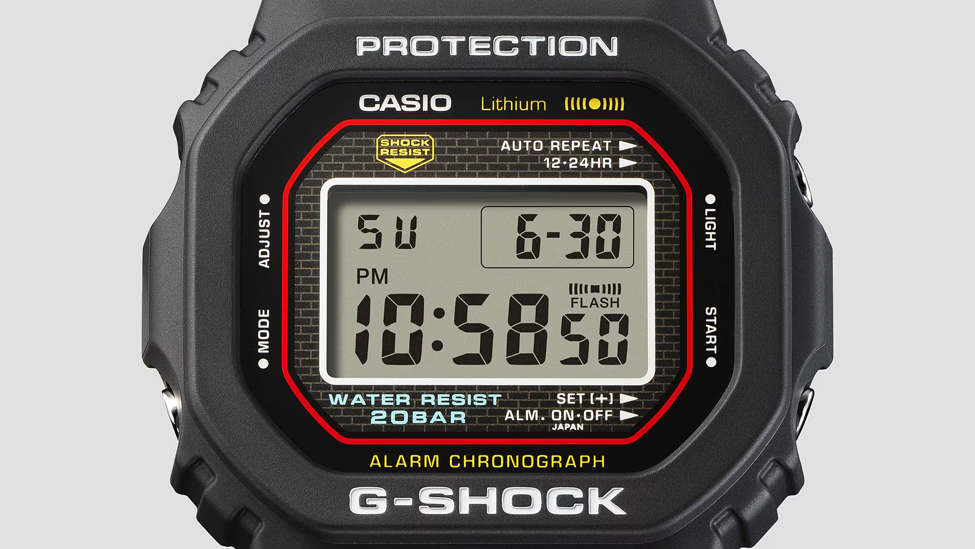 G-Shock DW5000R-1A 40th Anniversary 5000 Series Square Re-Creation G-Shock DW5000R-1A 40th Anniversary 5000 Series Square Re-Creation