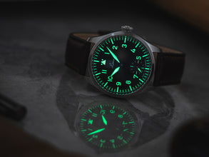 Laco 862172 Pilot Watches Special Ulm 39mm Handwound